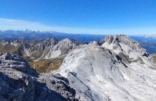 Ascent of the Mosermandl mountain by the northern route