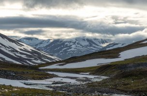 Nedokončený trek Sarek Express v národním parku Sarek