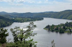 A trip to Psana Rock and the Slapy reservoir viewpoint