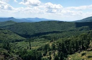 Okružní trek přes Velký Tribeč na Slovensku