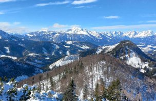 Hike to the Wasserklotz lookout in Kalkalpen NP