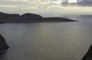 Trek na mys Knivskjellodden v Norsku, konkurenci Nordkappu