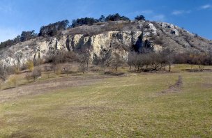 Turistika v CHKO Pálava na hrad Děvičky