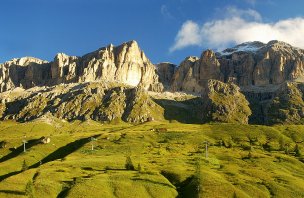 Trek to Piz Boe in the Dolomites with the Cesare Piazzetta ferrata