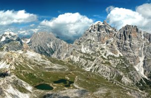 Circuit trek with ferrata around Monte Paterno