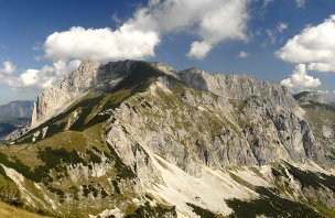 Náročná ferrata Kaiser Franz Josef na horu Hochblaser