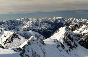 Zimní treking na Hochturm v pohoří Hochschwab