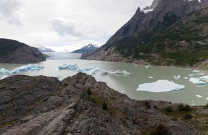 Popular W Trek in Torres del Paine Park in Patagonia