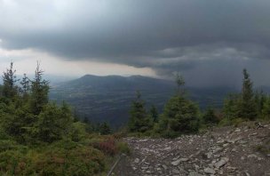 Poctivá horská turistika na vrchol Smrk, druhou nejvyšší horu Beskyd