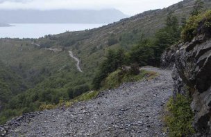 Trek from Lake O'Higgins in Chile to Lake Desierto in Argentina