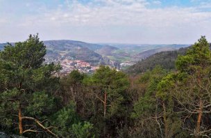 Jarní výlet na kopec Květnice nad Tišnovem u Brna