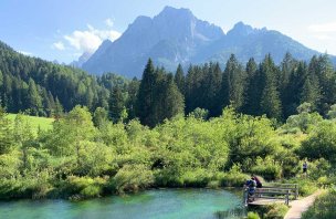 Trek to the Zelenci National Reserve in the Julian Alps