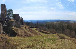 Výlet na hrad Zubštejn na Vysočině